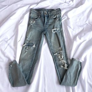 American eagle stretchy skinny jeans